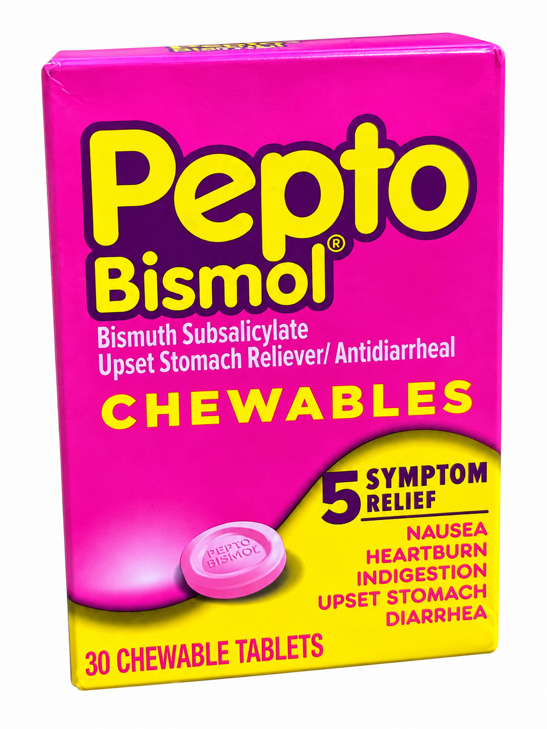 Pepto Bismol chewable tablets